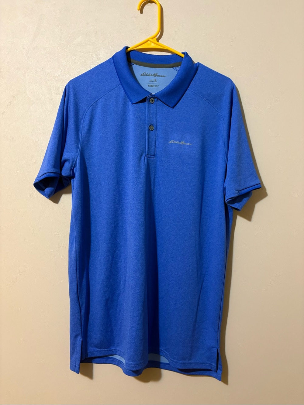 Eddie Bauer Men's Performance Polo Golf Royal Blue medium tall